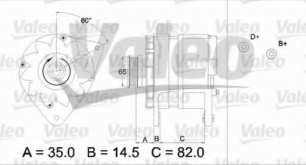 VALEO 436689 Alternator